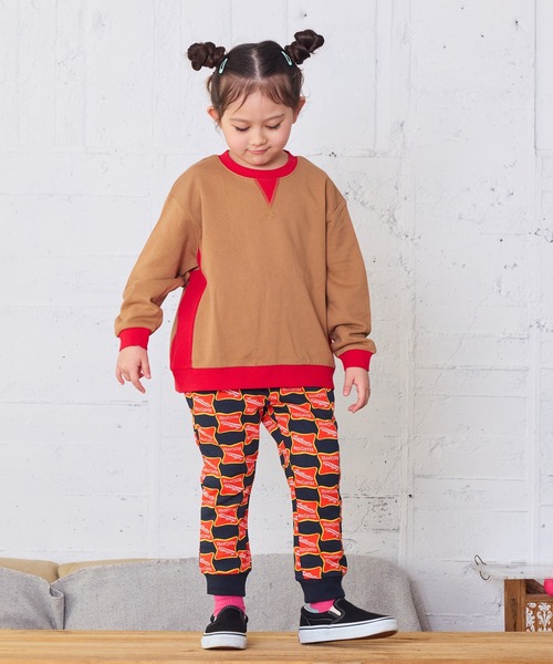 Life Support Products（ライフサポートプロダクツ）の「ムジガゼットトレーナー（スウェット・キッズ・オフホワイト/ピンク/グリーン/キャメル/ホワイト系その他/チャコール/イエロー/パープル・80/90/95/100/110/120/130/140/150）」の18枚目の写真