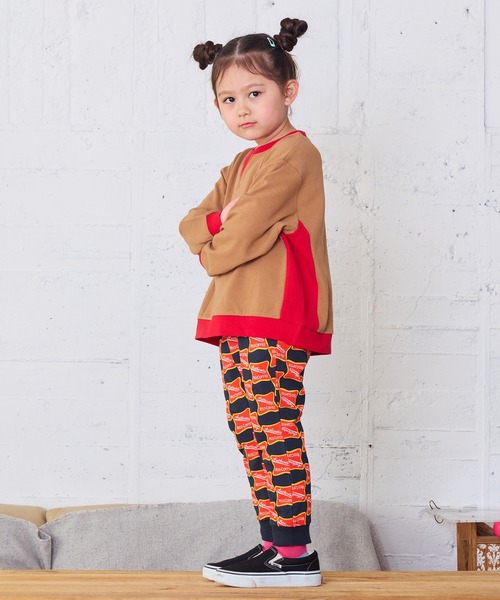 Life Support Products（ライフサポートプロダクツ）の「ムジガゼットトレーナー（スウェット・キッズ・オフホワイト/ピンク/グリーン/キャメル/ホワイト系その他/チャコール/イエロー/パープル・80/90/95/100/110/120/130/140/150）」の19枚目の写真