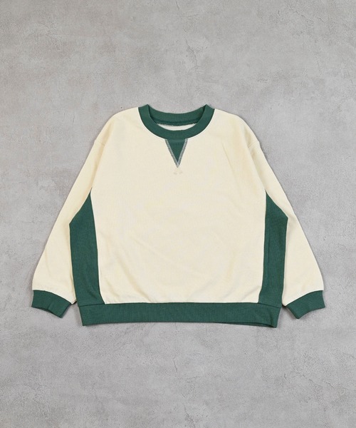 Life Support Products（ライフサポートプロダクツ）の「ムジガゼットトレーナー（スウェット・キッズ・オフホワイト/ピンク/グリーン/キャメル/ホワイト系その他/チャコール/イエロー/パープル・80/90/95/100/110/120/130/140/150）」の20枚目の写真