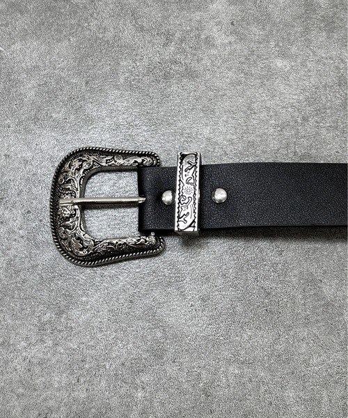 jiasecond.（ジアセカンド）の「【jiasecond.】ウエスタンスタースタッズベルト / ベルト 服飾雑貨 Y2K グランジ スタッズ ウエスタン ヴィンテージ カジュアル メンズライク ブラック 合皮 合成皮革 ZOZOTOWN限定（ベルト・レディース・ブラック・FREE）」の4枚目の写真
