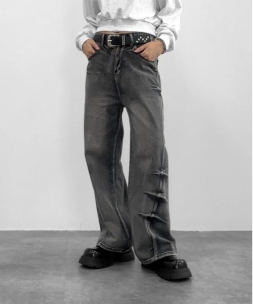 jiasecond.（ジアセカンド）の「【jiasecond.】ウエスタンスタースタッズベルト / ベルト 服飾雑貨 Y2K グランジ スタッズ ウエスタン ヴィンテージ カジュアル メンズライク ブラック 合皮 合成皮革 ZOZOTOWN限定（ベルト・レディース・ブラック・FREE）」の10枚目の写真