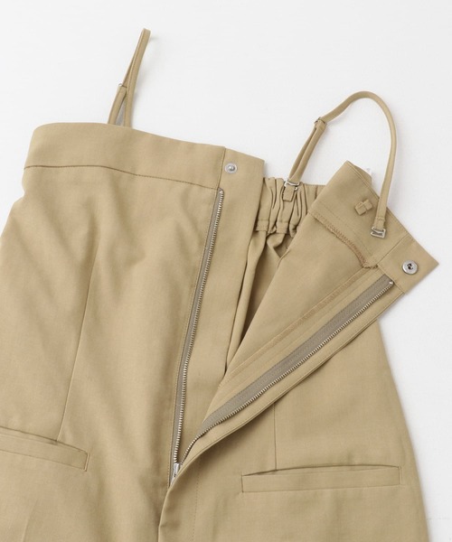 SENSE OF PLACE by URBAN RESEARCH（センスオブプレイスバイアーバンリサーチ）の「ベアオールインワン（サロペット/オーバーオール・レディース・グレー/ブラック/ベージュ・SMALL/MEDIUM）」の17枚目の写真