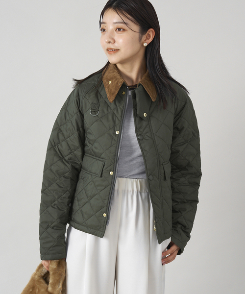 IENA（イエナ）の「Barbour/バブアー 130TH QUILTED SPEY JK ジャケット MQU1817（その他アウター・レディース・カーキ・36/38）」の6枚目の写真