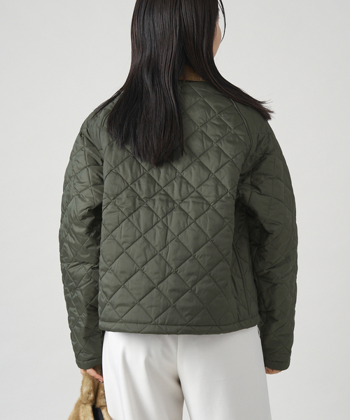 IENA（イエナ）の「Barbour/バブアー 130TH QUILTED SPEY JK ジャケット MQU1817（その他アウター・レディース・カーキ・36/38）」の9枚目の写真