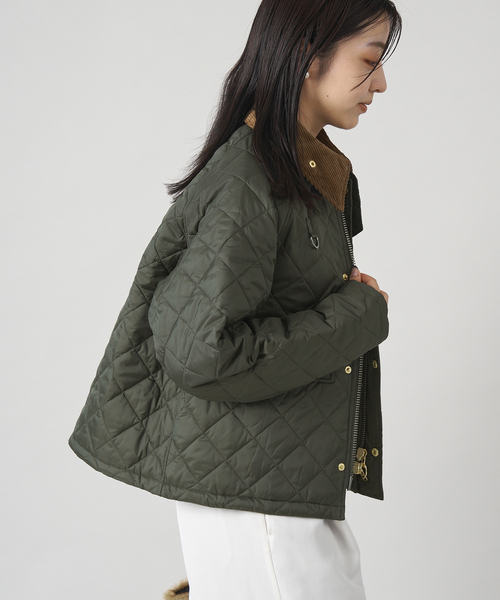IENA（イエナ）の「Barbour/バブアー 130TH QUILTED SPEY JK ジャケット MQU1817（その他アウター・レディース・カーキ・36/38）」の11枚目の写真