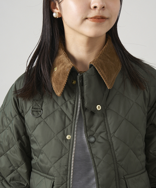 IENA（イエナ）の「Barbour/バブアー 130TH QUILTED SPEY JK ジャケット MQU1817（その他アウター・レディース・カーキ・36/38）」の14枚目の写真