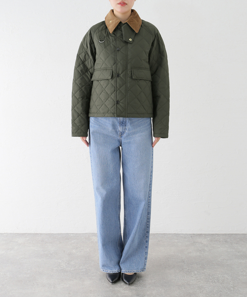 IENA（イエナ）の「Barbour/バブアー 130TH QUILTED SPEY JK ジャケット MQU1817（その他アウター・レディース・カーキ・36/38）」の16枚目の写真