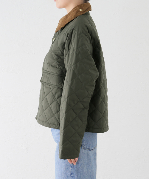 IENA（イエナ）の「Barbour/バブアー 130TH QUILTED SPEY JK ジャケット MQU1817（その他アウター・レディース・カーキ・36/38）」の18枚目の写真