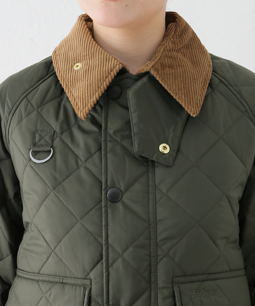 IENA（イエナ）の「Barbour/バブアー 130TH QUILTED SPEY JK ジャケット MQU1817（その他アウター・レディース・カーキ・36/38）」の20枚目の写真
