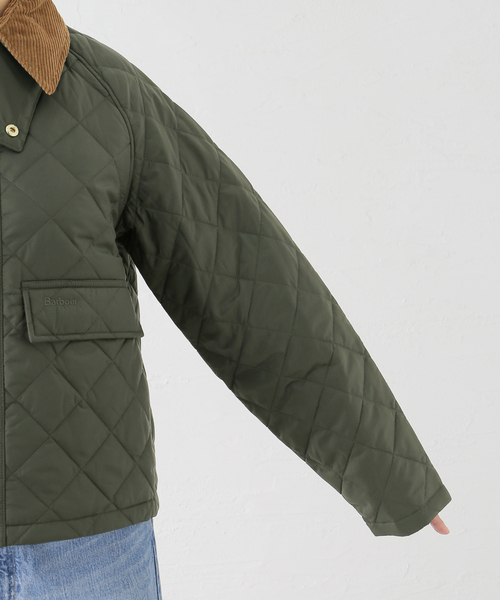IENA（イエナ）の「Barbour/バブアー 130TH QUILTED SPEY JK ジャケット MQU1817（その他アウター・レディース・カーキ・36/38）」の22枚目の写真