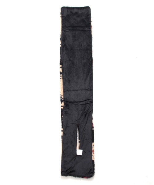 PENDLETON(ペンドルトン)の「PENDLETON ペンドルトン HARDING BOA MUFFLER ハーディング ジャガードボア マフラー(マフラー・レディース・オフホワイト/ブラック/ベージュ・FREE)」の7枚目の写真