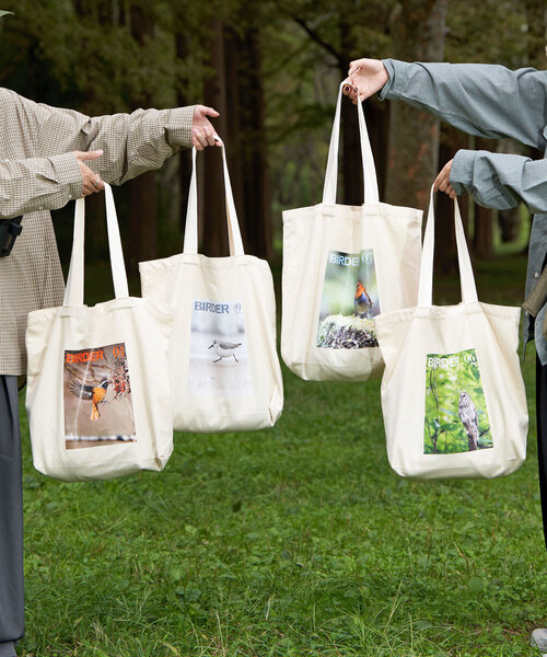 CIAOPANIC（チャオパニック）の「【WEB限定】【BIRDER×BIRDMANIA】雑誌転写バッグ（トートバッグ・レディース・ブルー/ホワイト/グリーン/オレンジ・FREE）」の5枚目の写真