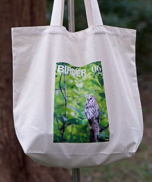 CIAOPANIC（チャオパニック）の「【WEB限定】【BIRDER×BIRDMANIA】雑誌転写バッグ（トートバッグ・レディース・ブルー/ホワイト/グリーン/オレンジ・FREE）」の10枚目の写真
