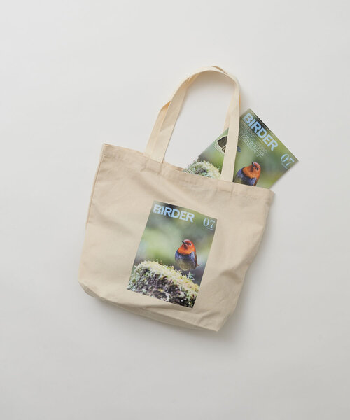 CIAOPANIC（チャオパニック）の「【WEB限定】【BIRDER×BIRDMANIA】雑誌転写バッグ（トートバッグ・レディース・ブルー/ホワイト/グリーン/オレンジ・FREE）」の12枚目の写真