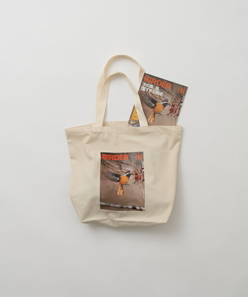 CIAOPANIC（チャオパニック）の「【WEB限定】【BIRDER×BIRDMANIA】雑誌転写バッグ（トートバッグ・レディース・ブルー/ホワイト/グリーン/オレンジ・FREE）」の14枚目の写真
