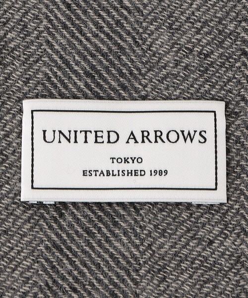 【セール】カシミヤ リバーシブル ヘリンボーン マフラー（マフラー）｜UNITED ARROWS（ユナイテッドアローズ）