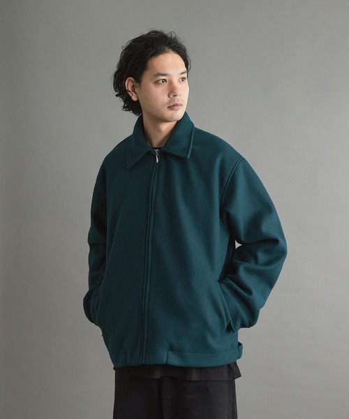 VIBGYOR(ヴィブジョー)の「【wit】メルトントラッカーJK(CN)(ブルゾン・メンズ・ブラウン/グリーン/ブラック・MEDIUM/LARGE)」の3枚目の写真