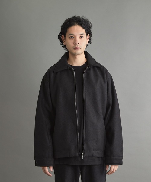 VIBGYOR(ヴィブジョー)の「【wit】メルトントラッカーJK(CN)(ブルゾン・メンズ・ブラウン/グリーン/ブラック・MEDIUM/LARGE)」の4枚目の写真