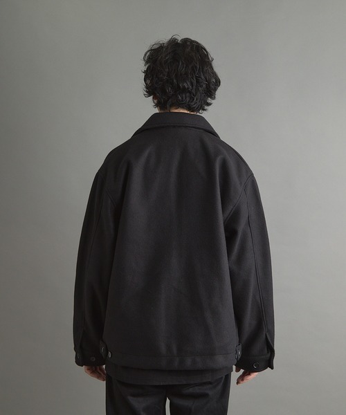 VIBGYOR(ヴィブジョー)の「【wit】メルトントラッカーJK(CN)(ブルゾン・メンズ・ブラウン/グリーン/ブラック・MEDIUM/LARGE)」の6枚目の写真