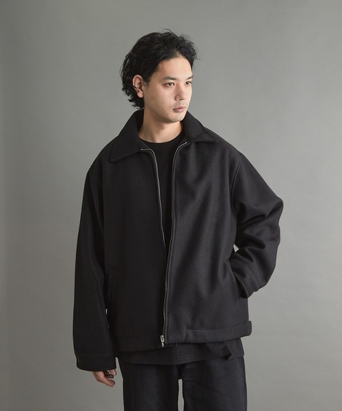 VIBGYOR(ヴィブジョー)の「【wit】メルトントラッカーJK(CN)(ブルゾン・メンズ・ブラウン/グリーン/ブラック・MEDIUM/LARGE)」の7枚目の写真