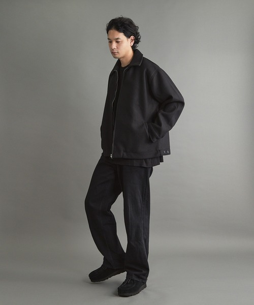 VIBGYOR(ヴィブジョー)の「【wit】メルトントラッカーJK(CN)(ブルゾン・メンズ・ブラウン/グリーン/ブラック・MEDIUM/LARGE)」の8枚目の写真
