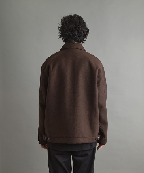 VIBGYOR(ヴィブジョー)の「【wit】メルトントラッカーJK(CN)(ブルゾン・メンズ・ブラウン/グリーン/ブラック・MEDIUM/LARGE)」の15枚目の写真