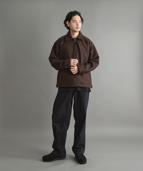 VIBGYOR(ヴィブジョー)の「【wit】メルトントラッカーJK(CN)(ブルゾン・メンズ・ブラウン/グリーン/ブラック・MEDIUM/LARGE)」の16枚目の写真