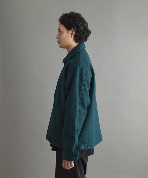 VIBGYOR(ヴィブジョー)の「【wit】メルトントラッカーJK(CN)(ブルゾン・メンズ・ブラウン/グリーン/ブラック・MEDIUM/LARGE)」の20枚目の写真