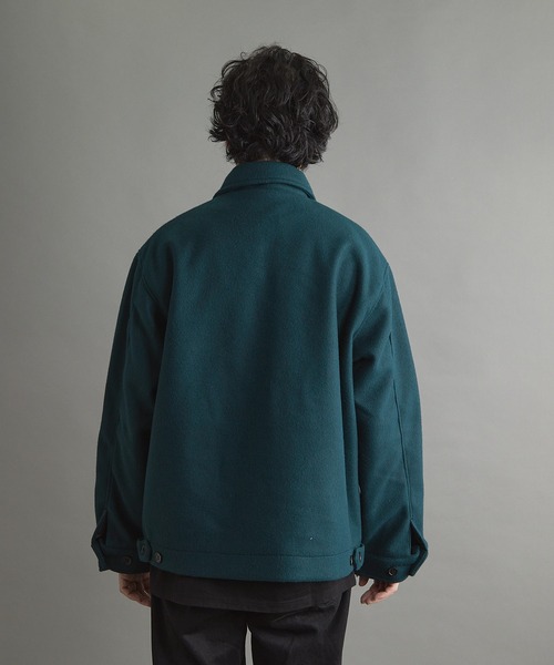 VIBGYOR(ヴィブジョー)の「【wit】メルトントラッカーJK(CN)(ブルゾン・メンズ・ブラウン/グリーン/ブラック・MEDIUM/LARGE)」の21枚目の写真