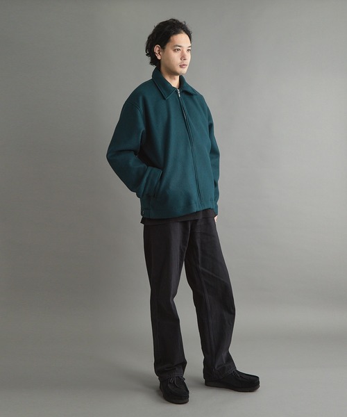 VIBGYOR(ヴィブジョー)の「【wit】メルトントラッカーJK(CN)(ブルゾン・メンズ・ブラウン/グリーン/ブラック・MEDIUM/LARGE)」の22枚目の写真