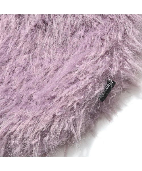 Francfranc（フランフラン）の「ロングファー ワンハンドルバッグ パープル（ハンドバッグ・レディース・パープル・FREE）」の7枚目の写真