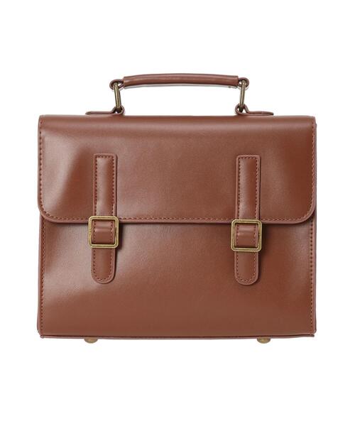 Samansa Mos2（サマンサ モスモス）の「3WAYサッチェルバッグ（ハンドバッグ・レディース・ブラック/ブラウン・F）」の15枚目の写真