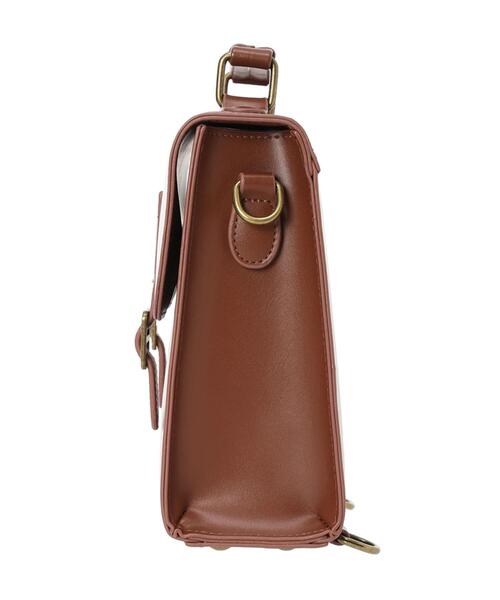 Samansa Mos2（サマンサ モスモス）の「3WAYサッチェルバッグ（ハンドバッグ・レディース・ブラック/ブラウン・F）」の17枚目の写真