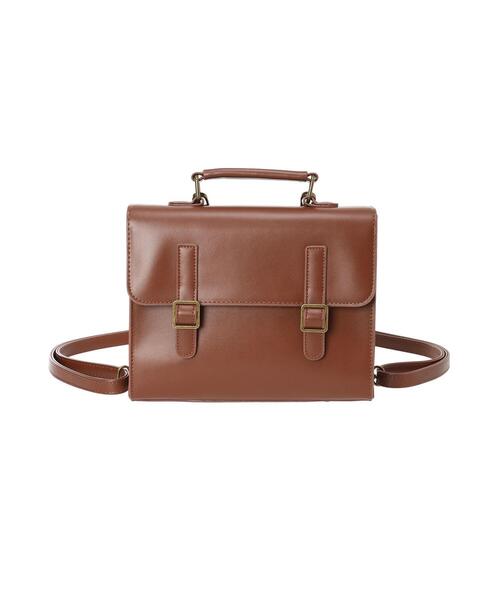 Samansa Mos2（サマンサ モスモス）の「3WAYサッチェルバッグ（ハンドバッグ・レディース・ブラック/ブラウン・F）」の22枚目の写真