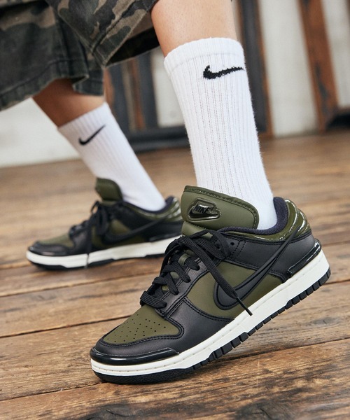 ナイキ ダンク LOW ツイスト ウィメンズシューズ / Nike Dunk Low Twist Women's Shoes DZ2794-300 Cargo Khaki