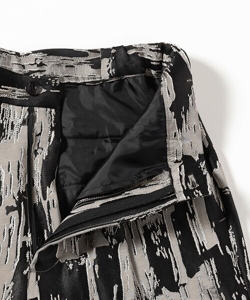 B:MING by BEAMS（ビーミングバイビームス）の「ジャカード パンツ（S～M）（その他パンツ・レディース・パープル/ブラック・MEDIUM/SMALL）」の8枚目の写真