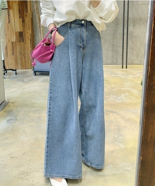 エクストリームワイドデニム（デニムパンツ）｜a lot of love（ア ロット オブ ラブ）