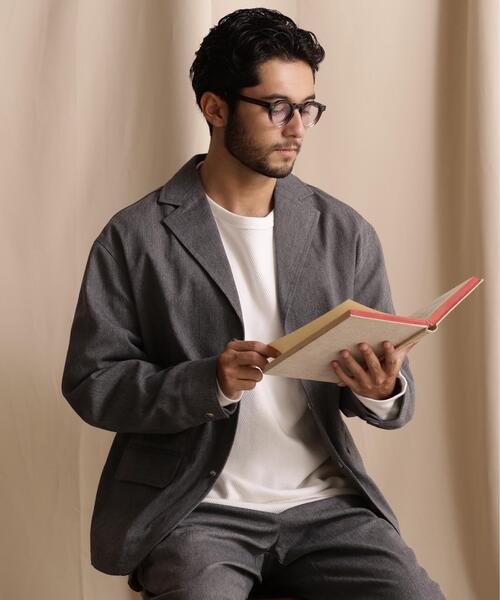 Schott(ショット)の「Schott/ショット/TC 3B JACKET/ティーシー 3ボタン ジャケット(テーラードジャケット・メンズ・グレー/カーキ/ブラック・2XL/XL/M/L)」の16枚目の写真