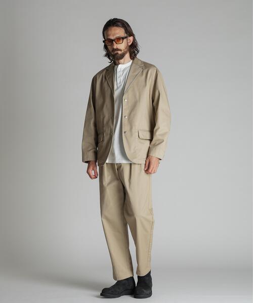 Schott(ショット)の「Schott/ショット/TC 3B JACKET/ティーシー 3ボタン ジャケット(テーラードジャケット・メンズ・グレー/カーキ/ブラック・2XL/XL/M/L)」の21枚目の写真