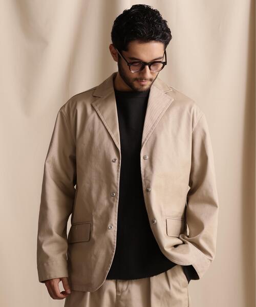 Schott(ショット)の「Schott/ショット/TC 3B JACKET/ティーシー 3ボタン ジャケット(テーラードジャケット・メンズ・グレー/カーキ/ブラック・2XL/XL/M/L)」の22枚目の写真