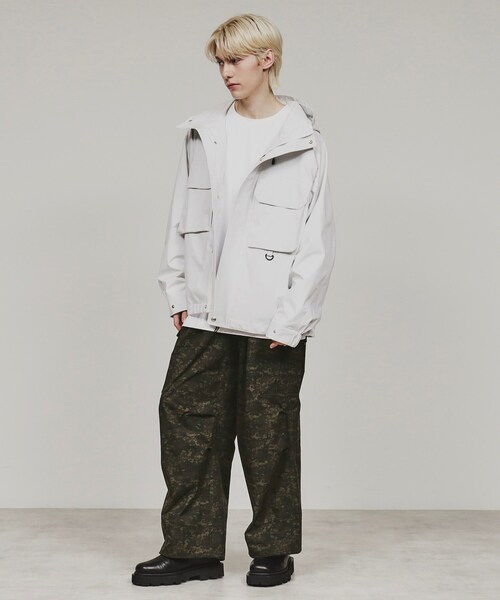 tk.TAKEO KIKUCHI(ティーケータケオキクチ)の「デジカモプリントワイドカーゴパンツ(カーゴパンツ・メンズ・グレー系その他5/カーキ系3・01/02/03)」の18枚目の写真