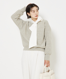 qualite scape | ラメスライバーニットプルオーバー(ニット/セーター)