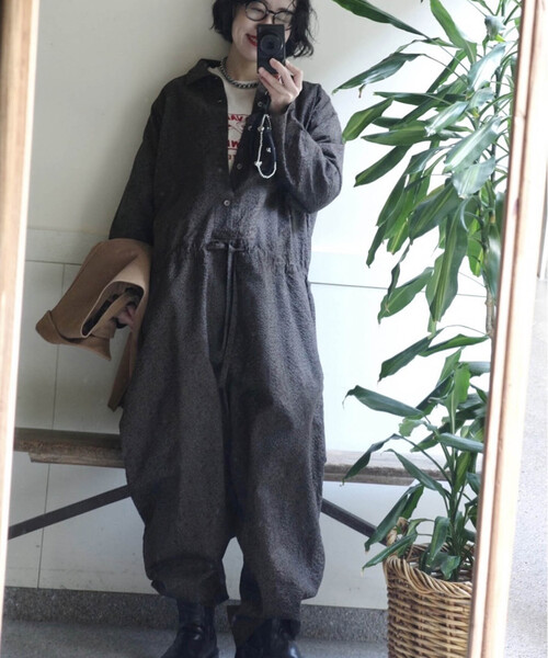 journal standard luxe リバティプリントオールインワン JOURNAL STANDARD LUXE（ジャーナルスタンダード ラックス）の
