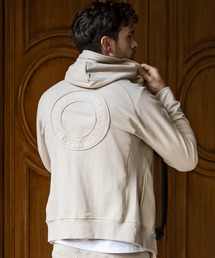 1PIU1UGUALE3  RELAX  | 1PIU1UGUALE3 RELAX(ウノピゥウノウグァーレトレ リラックス)バックプリント サークルロゴ ジップフーディー ジップパーカー(パーカー)