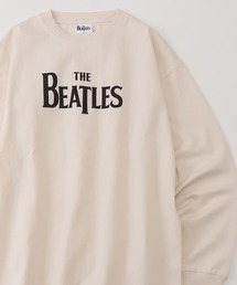 【THE BEATLES/ザ ビートルズ】ヴィンテージライク ピグメント加工 ロングスリーブTシャツ