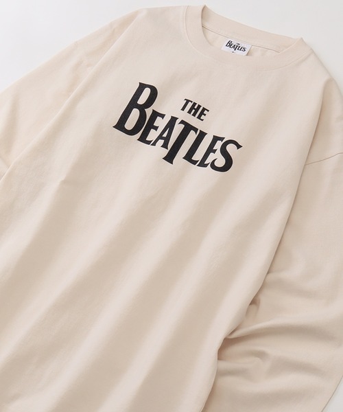 The Beatles(ザビートルズ)の「【THE BEATLES/ザ ビートルズ】ヴィンテージライク ピグメント加工 ロングスリーブTシャツ(Tシャツ/カットソー・メンズ・オフホワイト/ネイビー/チャコール・LL/L/M)」の10枚目の写真