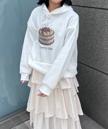 レトロプリントパーカー