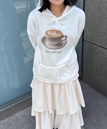 レトロプリントパーカー