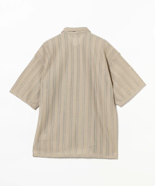 BEAMS（ビームス）の「メッシュ オープンカラーシャツ（シャツ/ブラウス・メンズ・ベージュ/ブラック系その他4・XL/L/M/S）」の21枚目の写真
