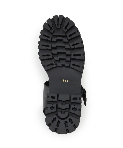 DRESSTERIOR(ドレステリア)の「Dhyana.(ディアナドット)ボリュームソールグルカサンダル 990556(サンダル・レディース・ブラック・75/65)」の6枚目の写真